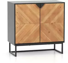 Promotions Šoninė spintelė bufetui, 80x40x80 cm, balta