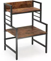 Promotions Mikrobangų krosnelės stovas, 52.1x41.9x77.5 cm, Ruda Juoda