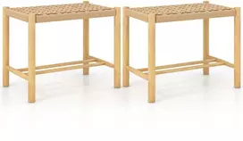 Promotions Valgomojo kėdžių komplektas, 35.6x35.6x45.7 cm, natūralus