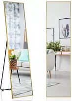 Promotions Veidrodis, 160x40x2 cm, Juodas