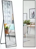 Promotions Veidrodis, 160x40x2 cm, Juodas