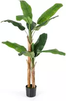 Promotions Dirbtinis bananų medis, 198x165 cm, žalia ruda juoda