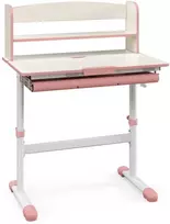 Promotions Vaikiškas mokymosi stalas, reguliuojamo aukščio, 80x51x81-104 cm, rožinis