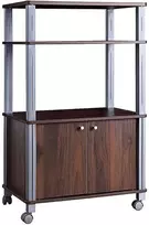 Promotions Mikrobangų krosnelės stovas, 59.7x39.4x97.8 cm, Riešutmedis