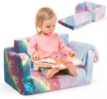 Promotions Vaikiška sofa, 108x70x27 cm, Rožinė