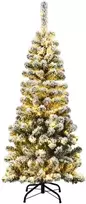 Promotions Dirbtinė kalėdinė eglutė, 135 cm, balta