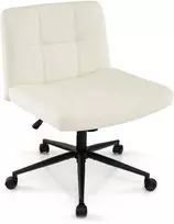 Promotions Rašomasis kėdė, aukščio reguliuojama be porankių, 69.9x69.9x78.7-86.4 cm, smėlio spalvos