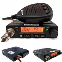 Luiton LT-198 ASQ AM/FM CB radijo imtuvas, cigarečių degiklio kištukas, juodas