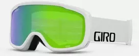 Giro Gogle žieminiai GIRO ROAM Baltas WORDMARK (szyba LODEN Žalias 26% S2 + Geltonas 77% S1) (NEW 2023/2024)