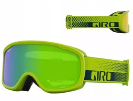 Giro Gogle žieminiai GIRO ROAM ANO LIME FLOW (szyba LODEN Žalias 26% S2 + Geltonas 77% S1) (NEW 2023/2024)