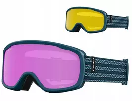 Giro Gogle žieminiai GIRO MOXIE HARBOR Mėlynas SEQUENCE (szyba AMBER Rožinis 19-42% S2 + Geltonas 77% S1) (NEW 2023/2024)