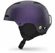 MIVIDA Kask zimowy GIRO LEDGE FS matte juodas / violetinė pearl dydis S (52-55.5 cm) (NEW 2023/2024)