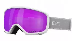 Giro Žiemos akiniai GIRO MILLIE Baltas & Pilkas CHUTE (stiklas VIVID Rožinis 00% S2) (NAUJI 2024/2025)