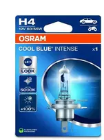 Osram LEMP AUT Mėlynas INTENSE 60/55W12V H4