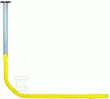 Weba ST.90 ANTYKLĖ DN 80,1500X1500 PE100R