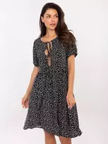 Suknelė Sublevel Sukienka-D73771M30466A-juoda-balta