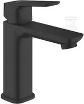 Praustuvo maišytuvas Grohe Cubeo ES, 1/2", M dydžio, su PushOp d.v.matinė juoda sp.