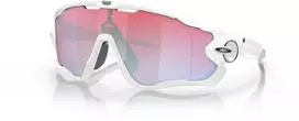 „Oakley Jawbreaker“ poliruotų baltų/prizm snow sapphire sportinių akinių rėmeliai