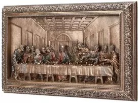 Italfama Paskutinė vakarienė - Leonardas da Vinčis (kabinama ant sienos).