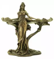 Italfama Art nouveau nimfa. Išmatavimai: 25x17x23cm.