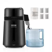 Vevor Vandens distiliatorius VVR VD4 1L/H Juodas