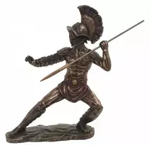 Italfama Gladiatorius su ietimi. Aukštis: 25cm.