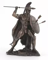 Italfama Leonidas su ietimi ir strėlėmis (mažesnė versija). Aukštis: 25cm.