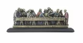 Italfama Paskutinė vakarienė - Leonardas da Vinčis (mažesnė versija). Išmatavimai: 25x8x10cm.