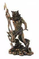 Italfama Dzeusas su žaibu (didesnė versija). Aukštis: 28cm.