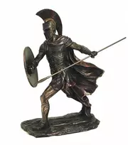 Italfama Achilas kovoje. Aukštis: 29cm.