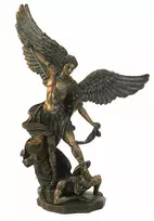 Italfama Šv. Arkangelas Mykolas (didesnė versija). Aukštis: 37cm.
