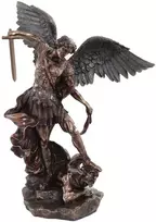 Italfama Šv. Arkangelas Mykolas (ypač didelė versija). Aukštis: 53cm.