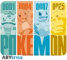 POKEMON – lankstus pelės kilimėlis – Kanto starteriai