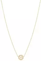 Armani Glittering auksinis-plated pakabukas with cubic zirconias EG3628710
