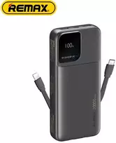 Išorinė baterija (Powerbank) REMAX RPP-658 20000mAh su dviguba įvestimi ir trigubu išėjimu, juoda
