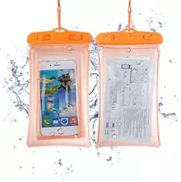 Tomaz Sport Dėklas neperšlampantis Mobiliam telefonui Midi Oranžinis