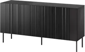Cama Meble Cama Komoda ISLA 150,5x40x75 matinis juodas