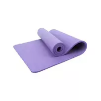 Winder Home Storas neslystantis jogos kilimėlis 60×190 cm – violetinis su užvalkalu, mankštai ir treniruotėms