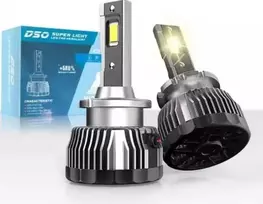 Rutense LED D4S lemputės +580% šviesos 13000LM CANBUS