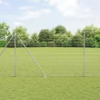Tvorelės stulpas Cinkuotas 25 x 1,6 m Plienas