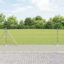 Tvorelės stulpas Cinkuotas 25 x 0,8 m Plienas