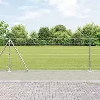 Tvorelės stulpas Cinkuotas 25 x 1 m Plienas