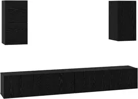 TV staliukas Sieninis televizoriaus stovas 3 pcs 100 x 30 x 30 cm