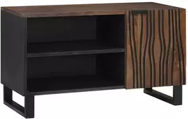 TV staliukas TV vienetai graikinis riešutmedis 80 x 33 x 46 cm