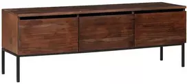 Televizoriaus spintelė su stalčių honey ruda 110 x 30 x 36 cm