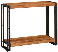 Konsolinis stalas Ruda 90 x 33 x 75 cm Kietos akacijos mediena