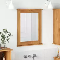 Veidrodis VIGO Medus ruda 55,5 x 5 x 70 cm Pušies masyvas