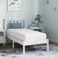 Čiužinys Baltas 60 x 120 cm Kišeninė spyruoklė