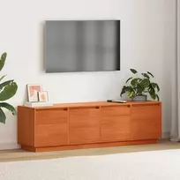 TV staliukas Televizoriaus spintelė Ruda 156 x 37 x 45 cm Apdirbta mediena