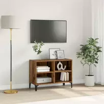 TV staliukas TV spintelių komplektas Ruda Dirbtinė mediena